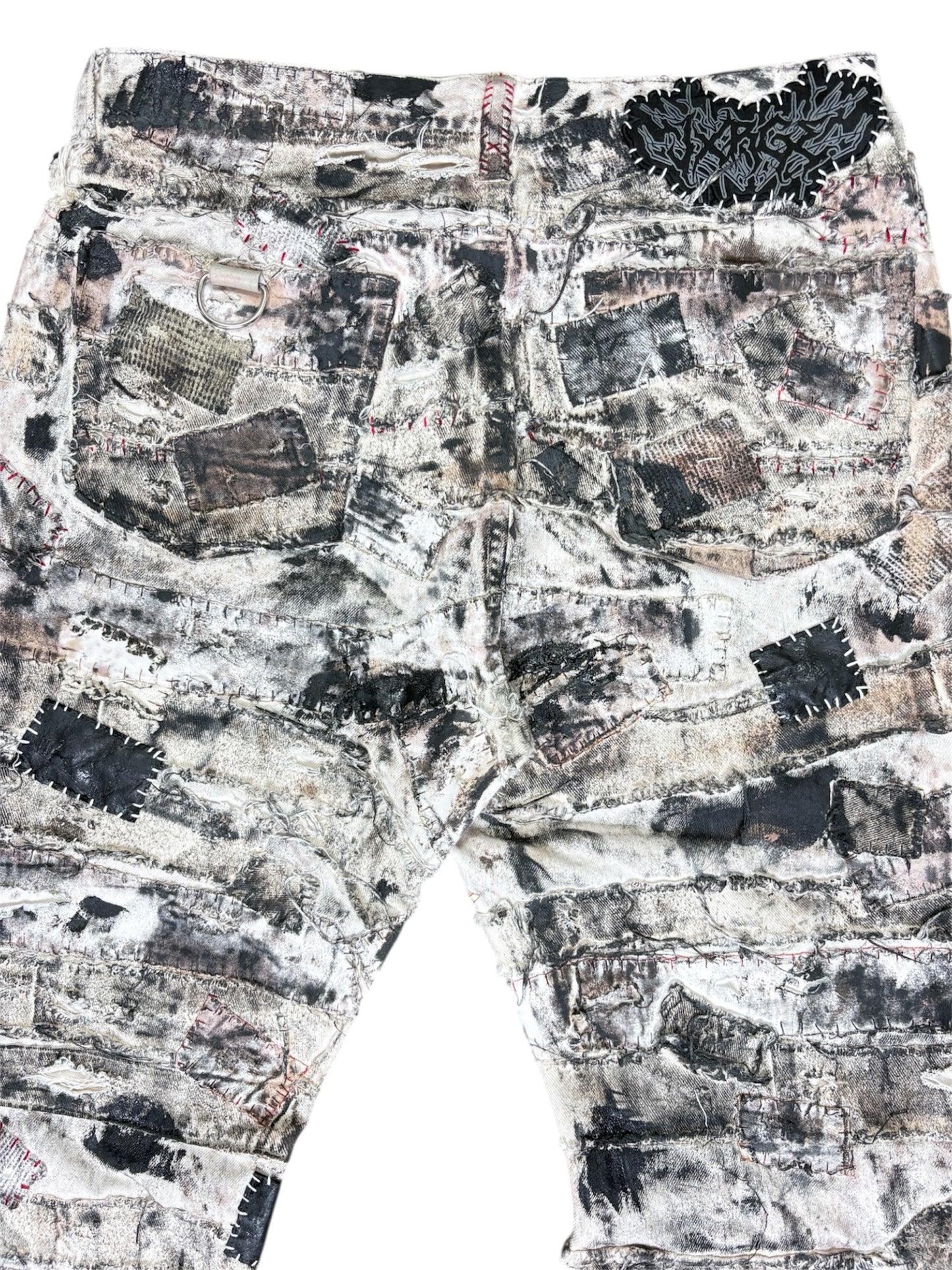 DESTRUCTION PATCHWORK DENIM-34