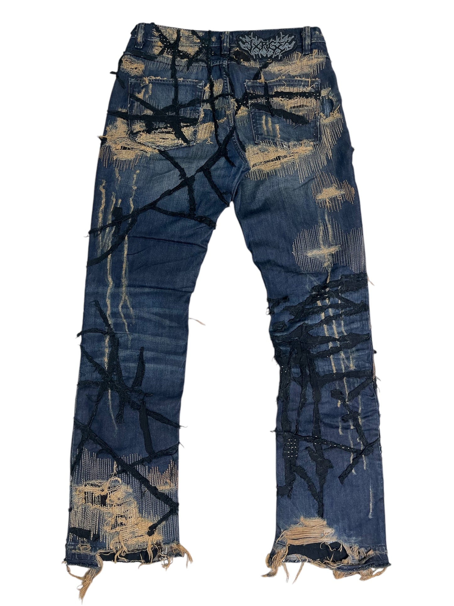 Webbed Repair Denim- 34