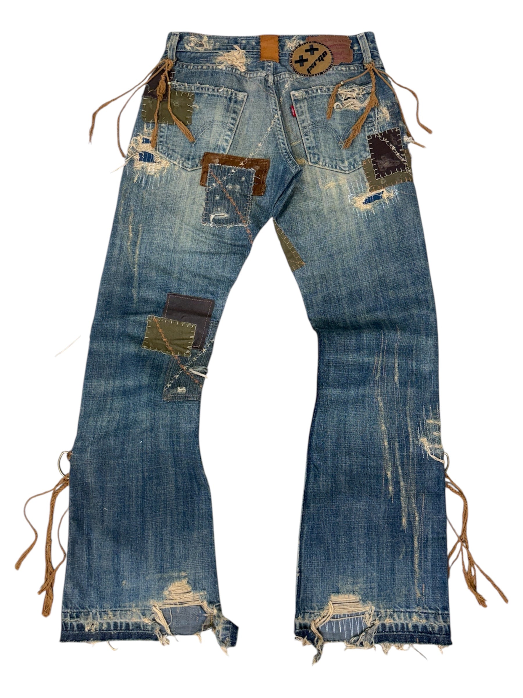 Ranchero Lace Up Flares- 28
