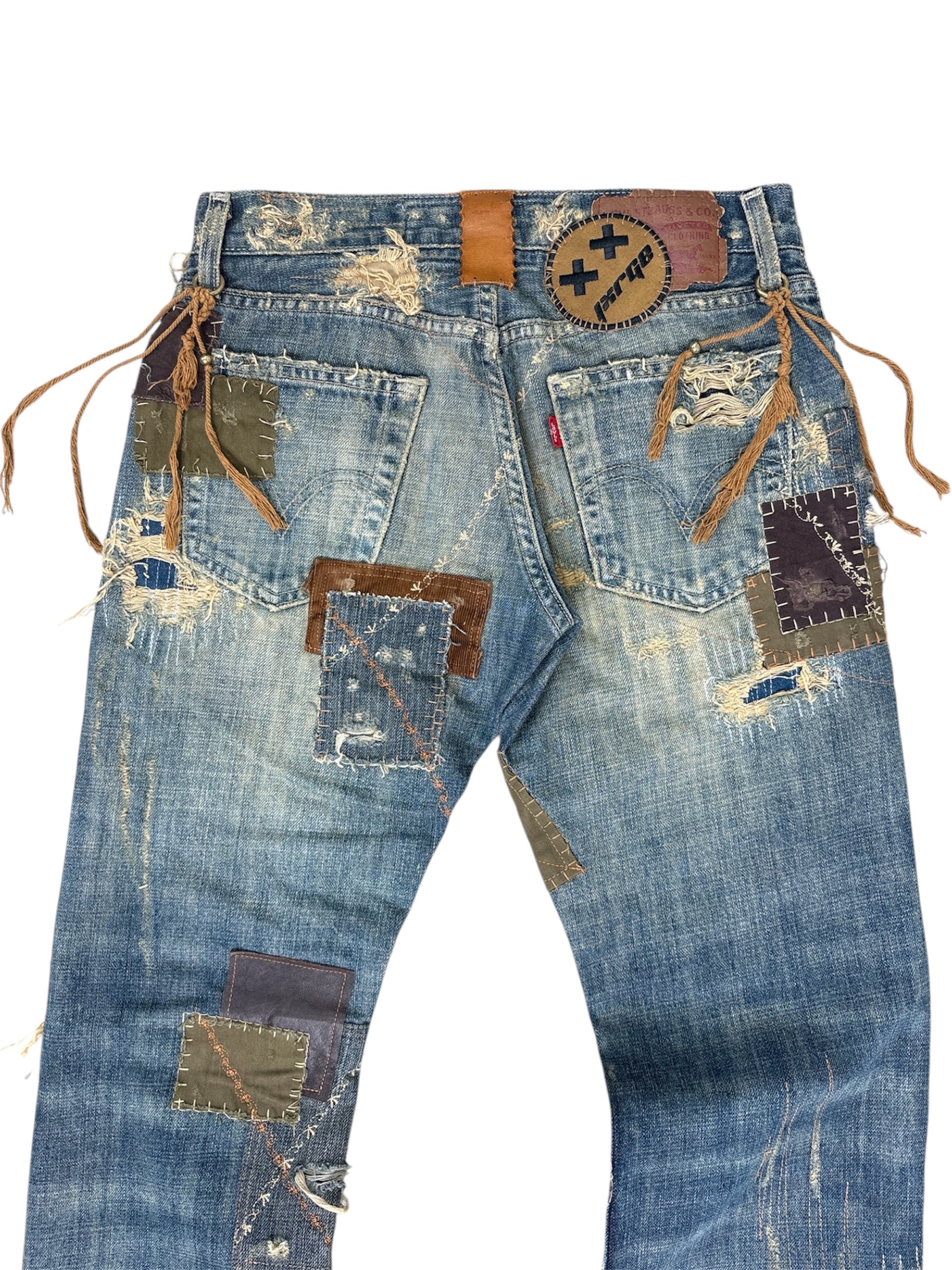Ranchero Lace Up Flares- 28