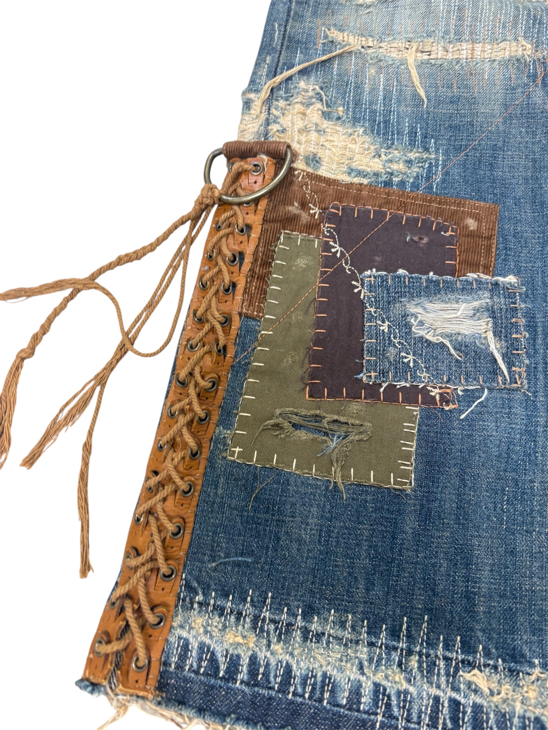 Ranchero Lace Up Flares- 28