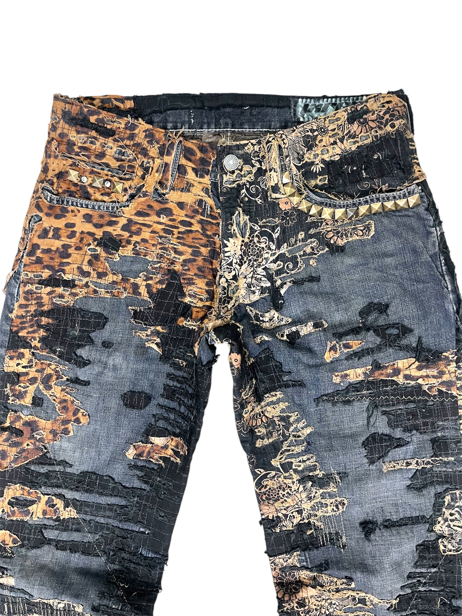 Sleazy Lace Up Flares- 30