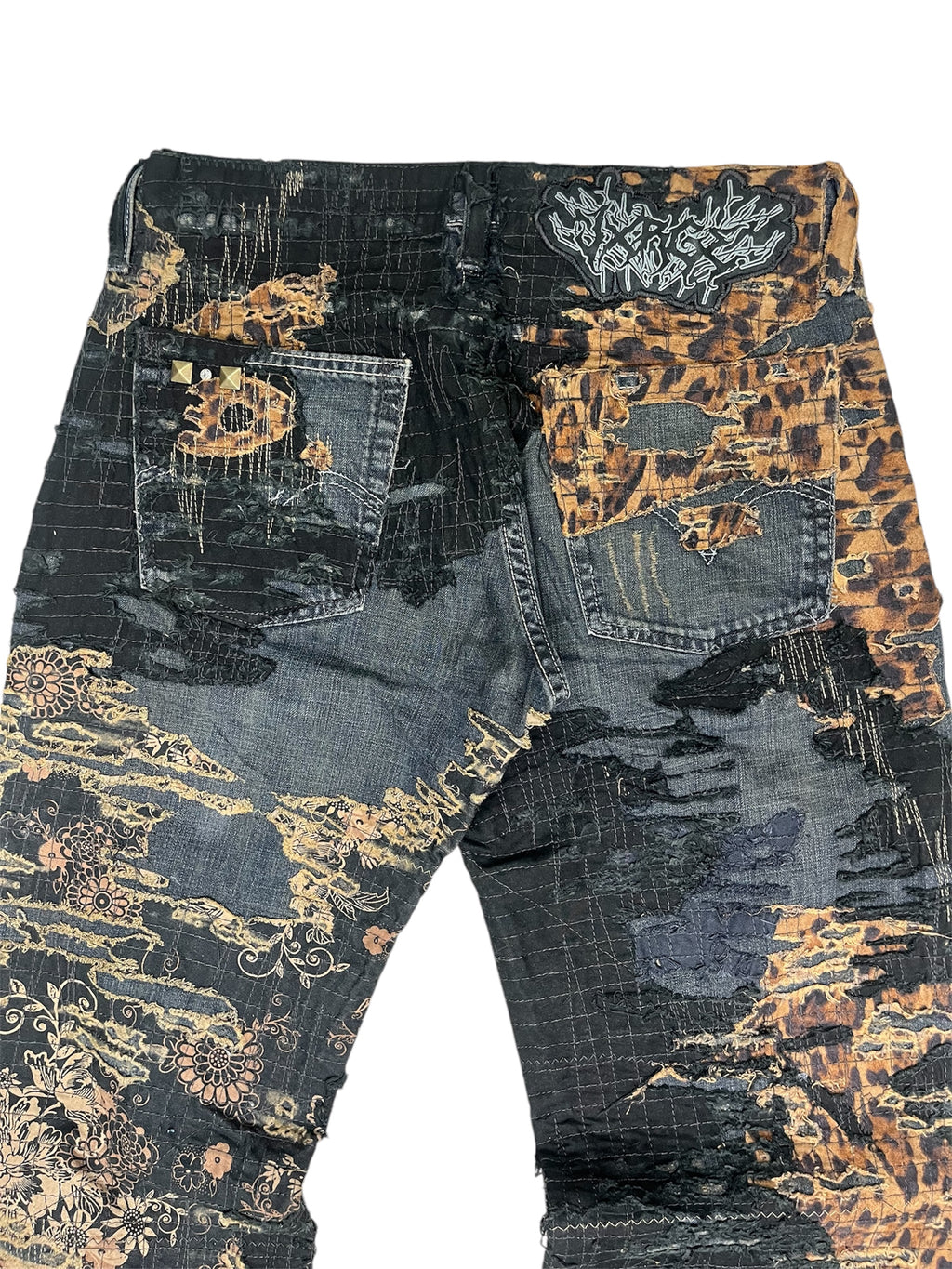 Sleazy Lace Up Flares- 30