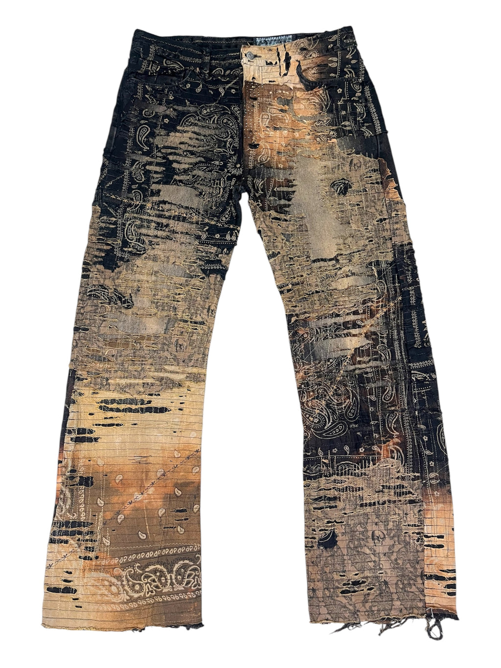 Rust Boro Flares- 36