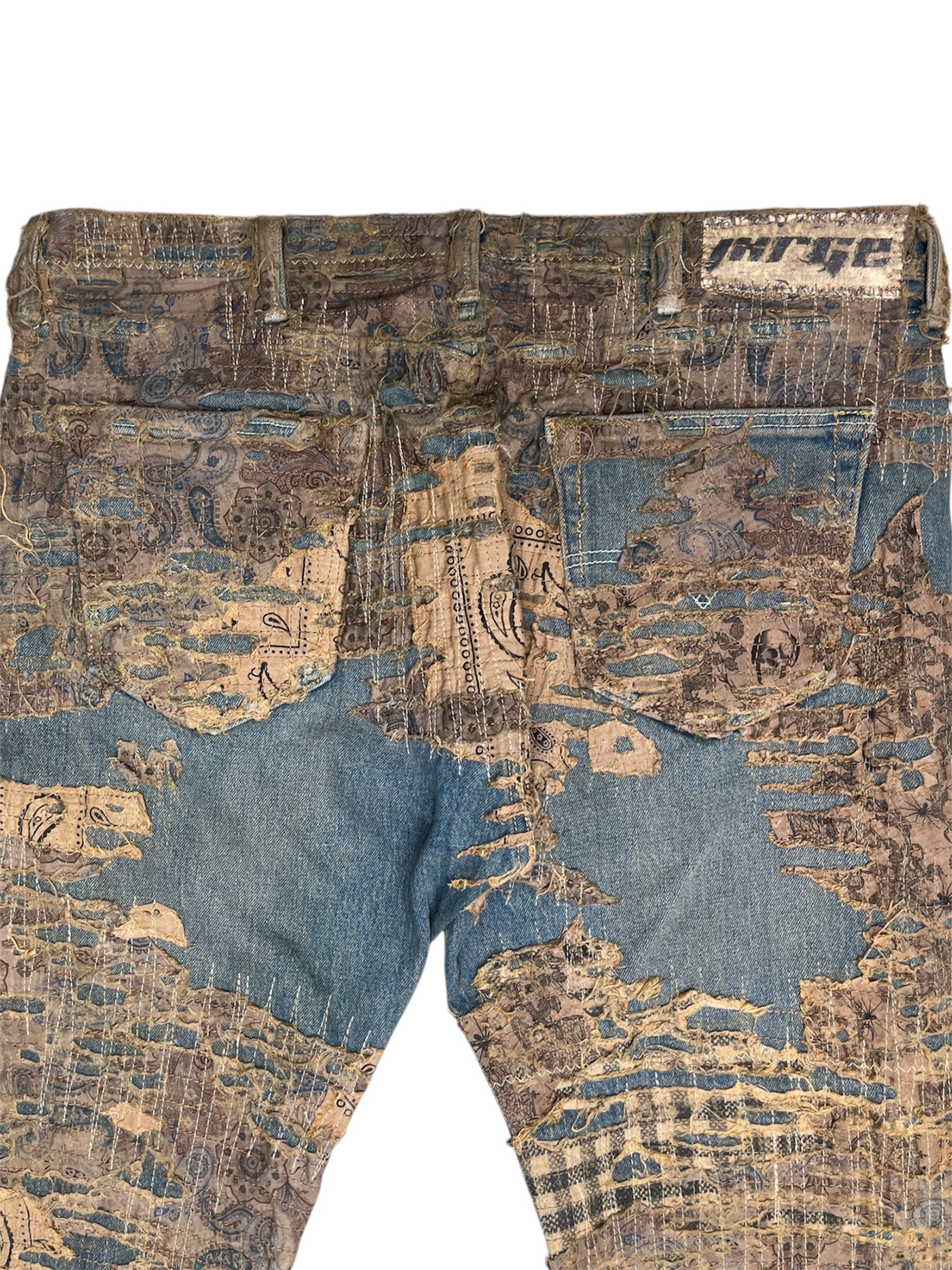 Mud Wash Boro Flares- 38