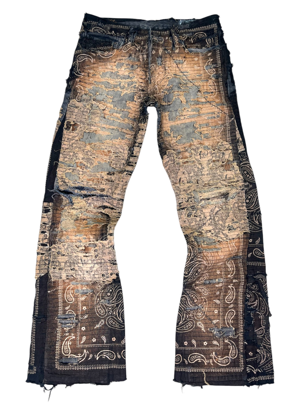 Rust Boro Flares- 30