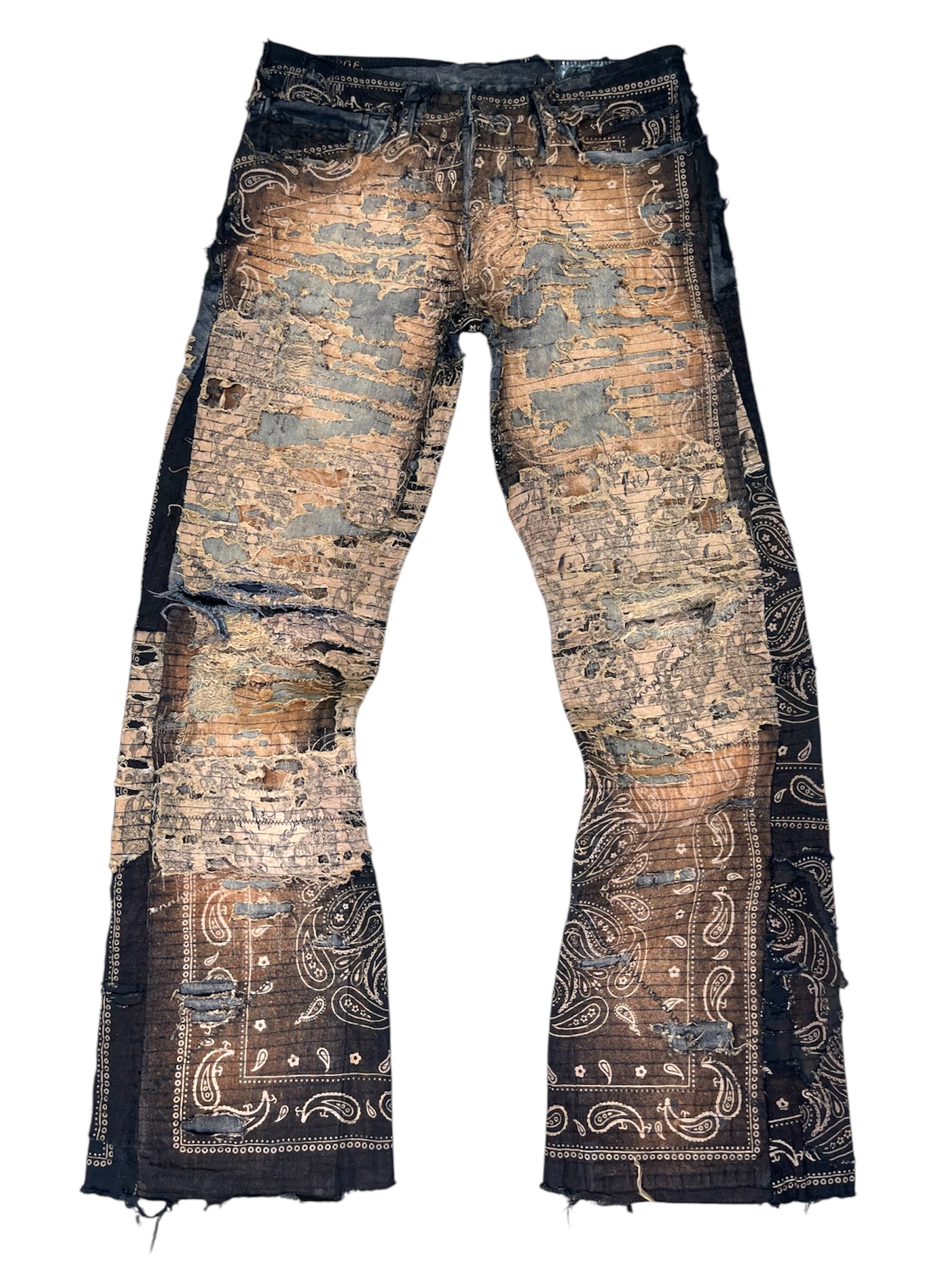 Rust Boro Flares- 30