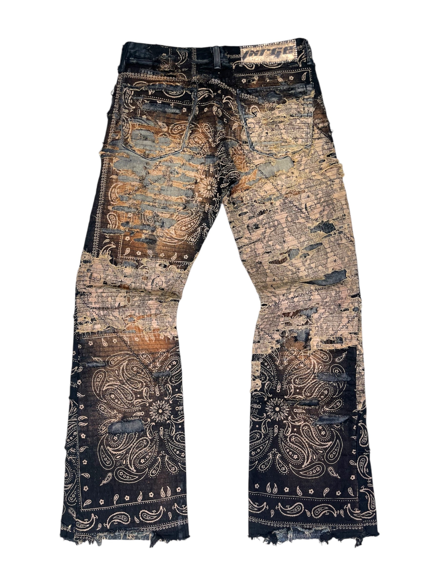 Rust Boro Flares- 30