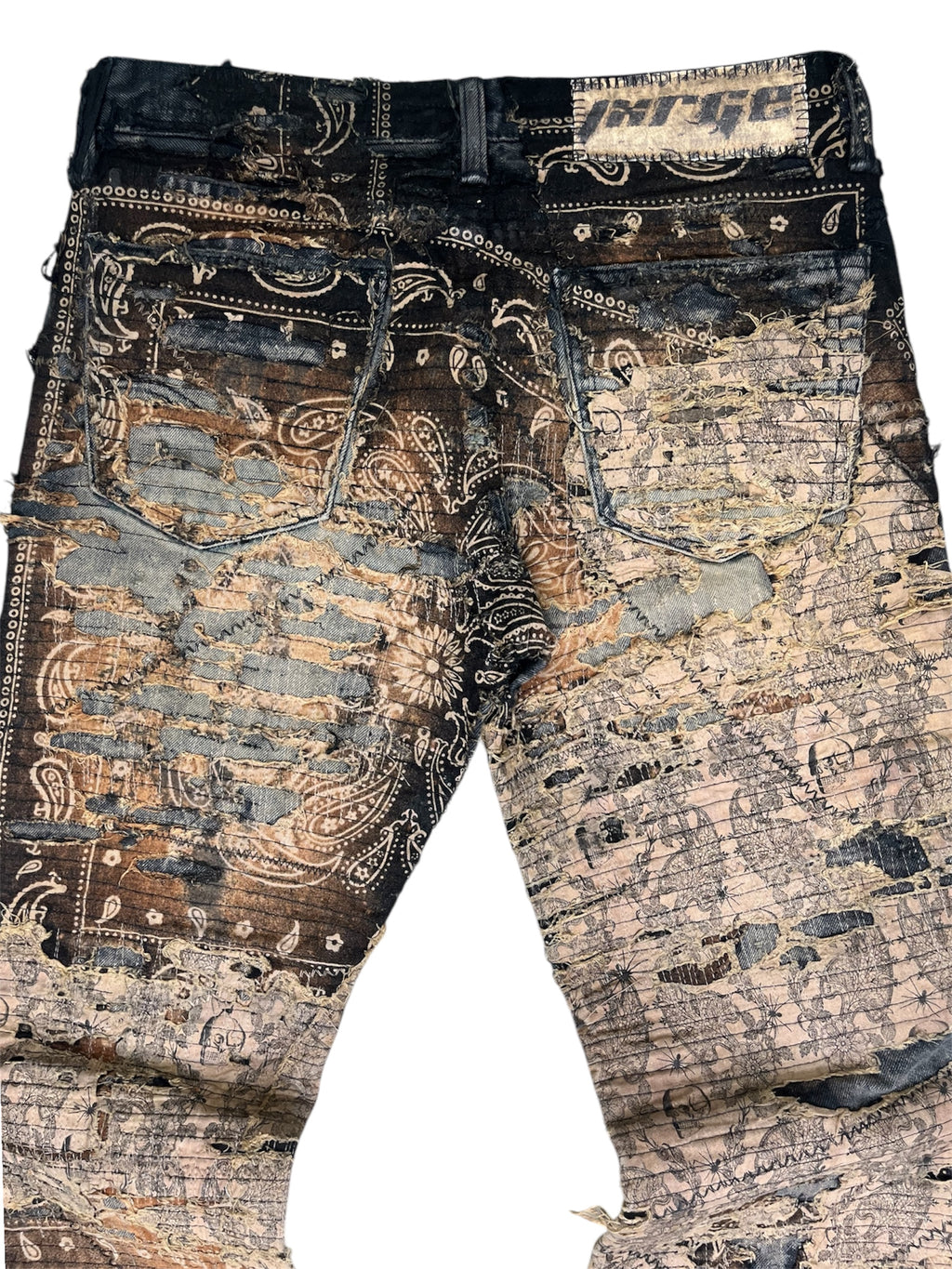 Rust Boro Flares- 30