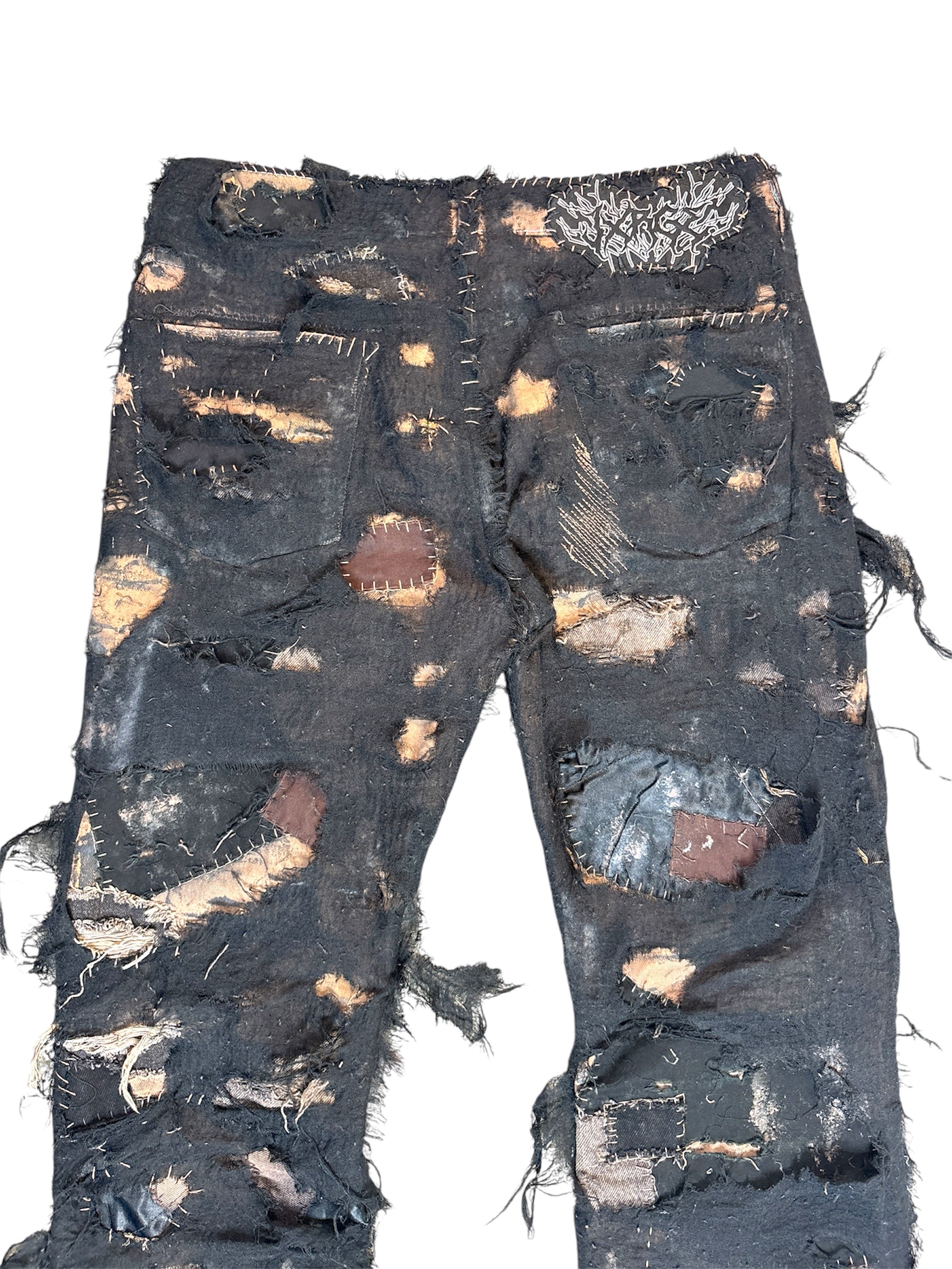 Decaying Patchwork Denim- 30