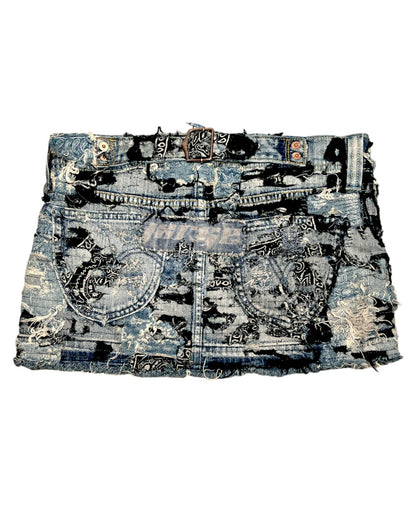 Boro Paisley Mini Skirt- M