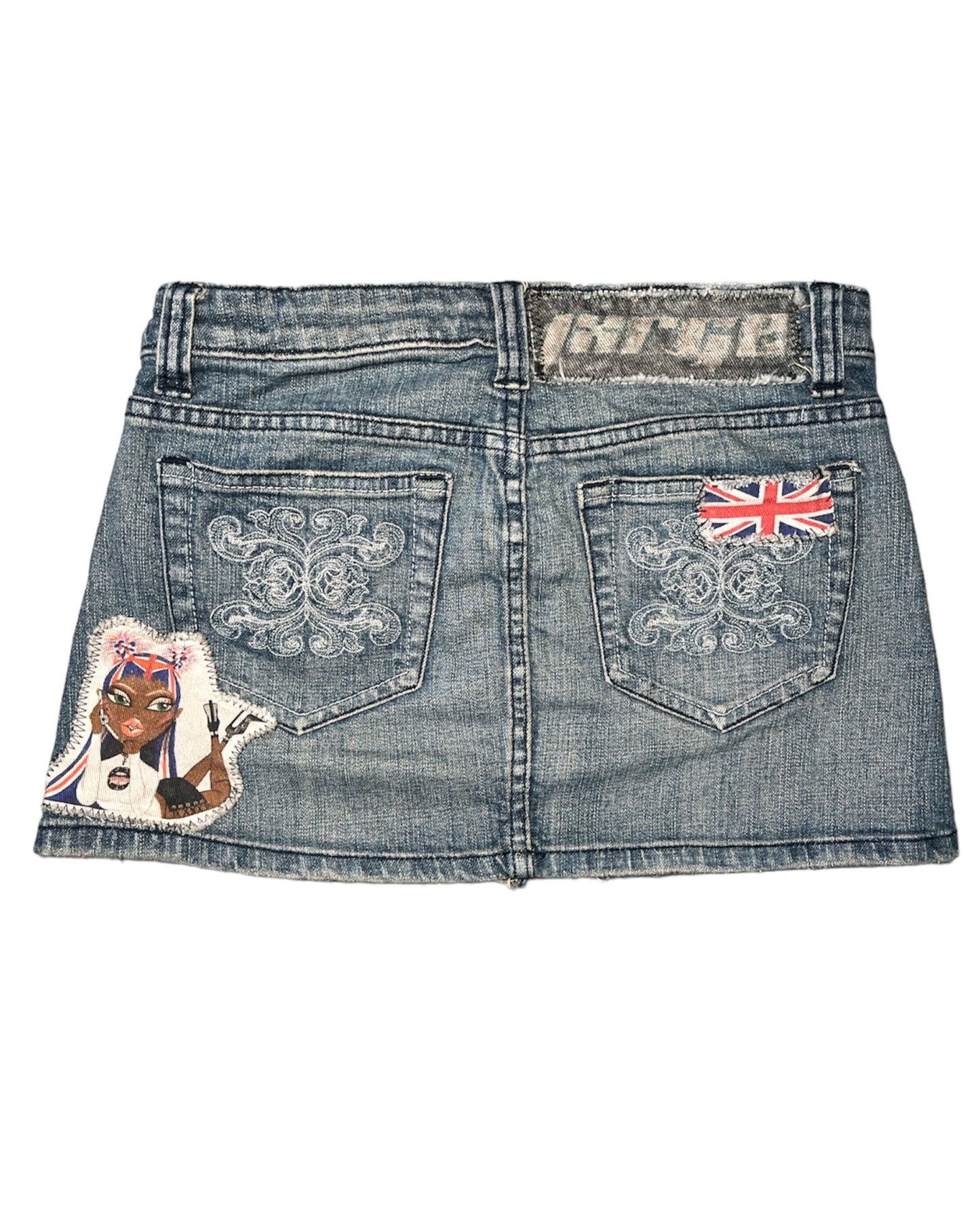 Union Jack Dolls Skirt- S