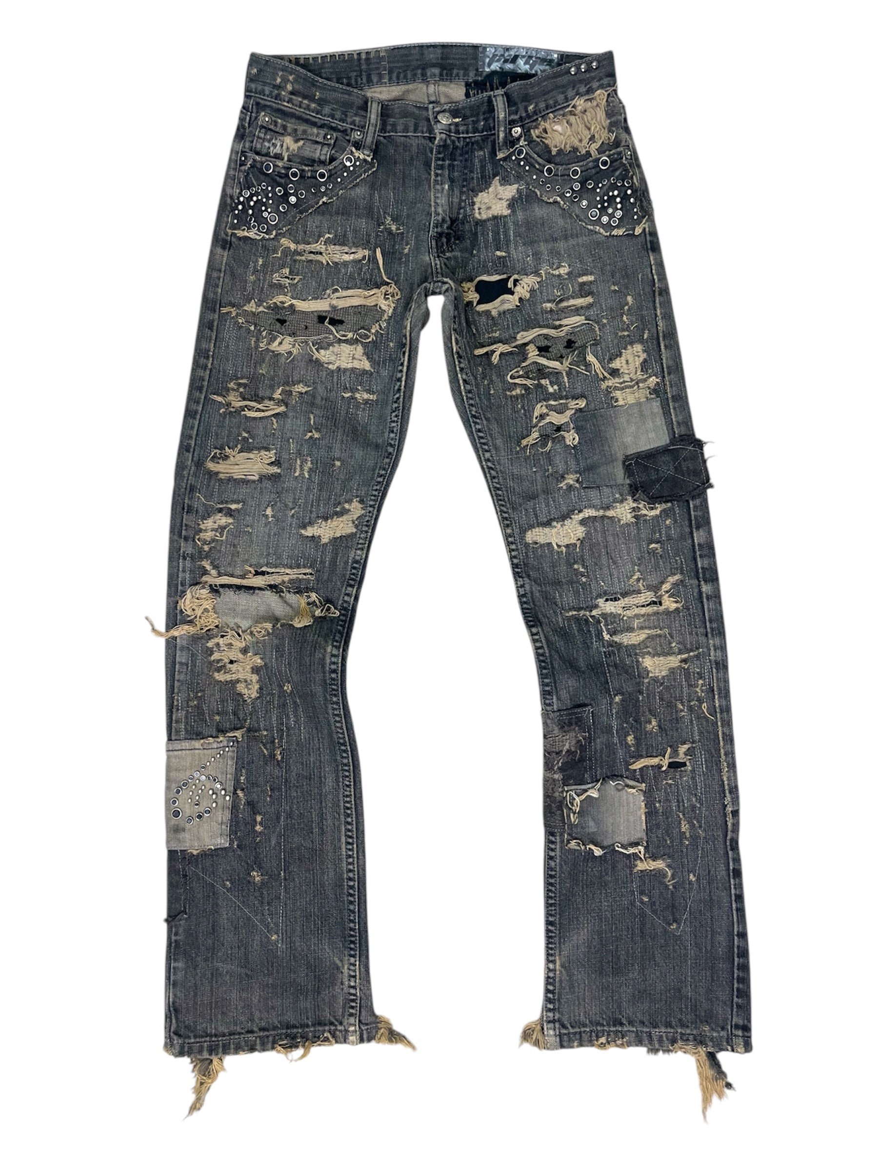 Bejeweled Repair Denim- 28