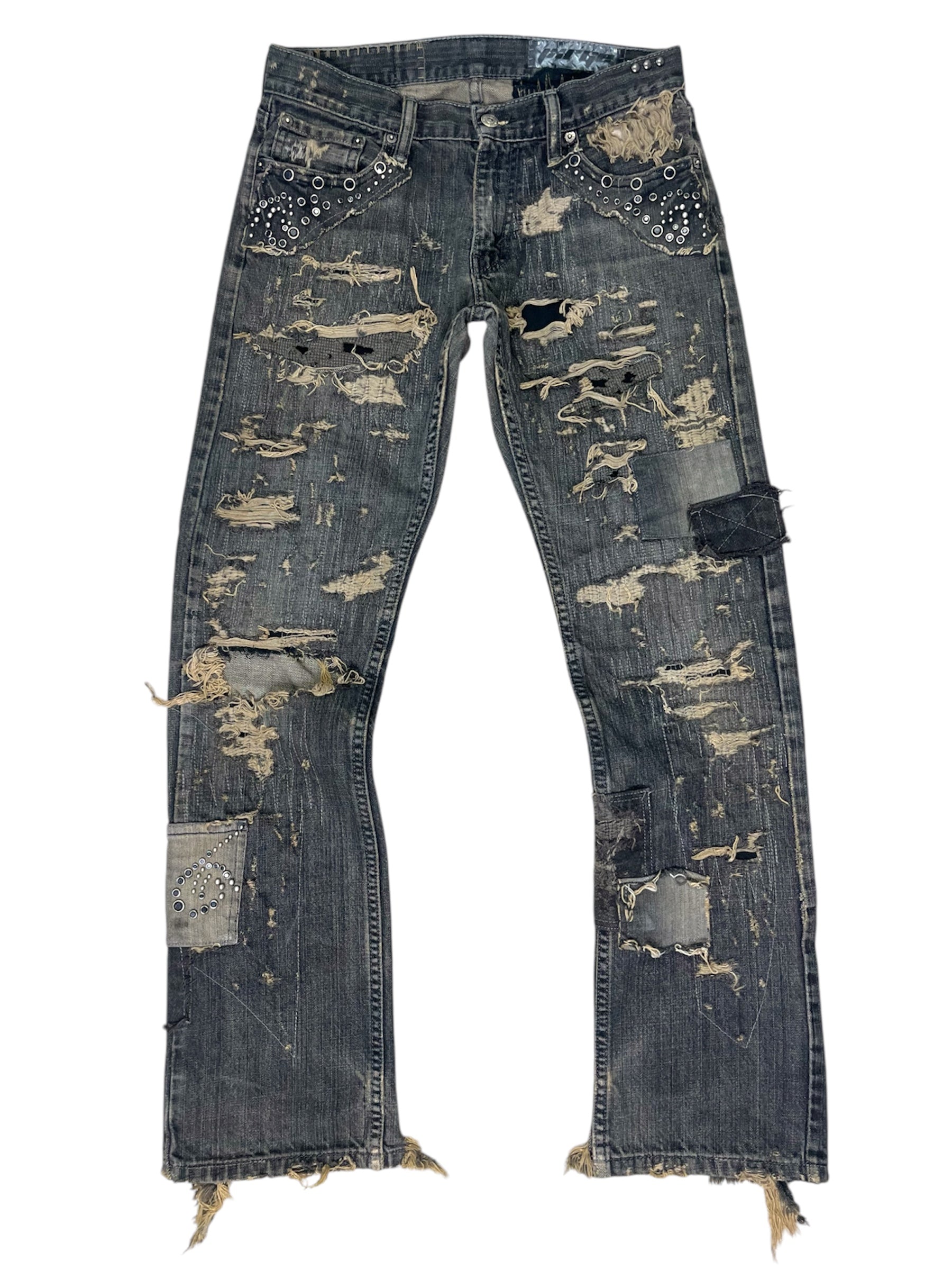 Bejeweled Repair Denim- 28