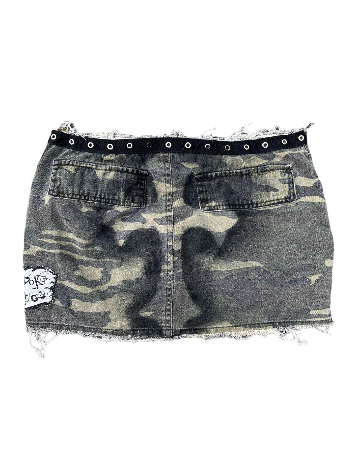 Army Camo Mini Skirt- S