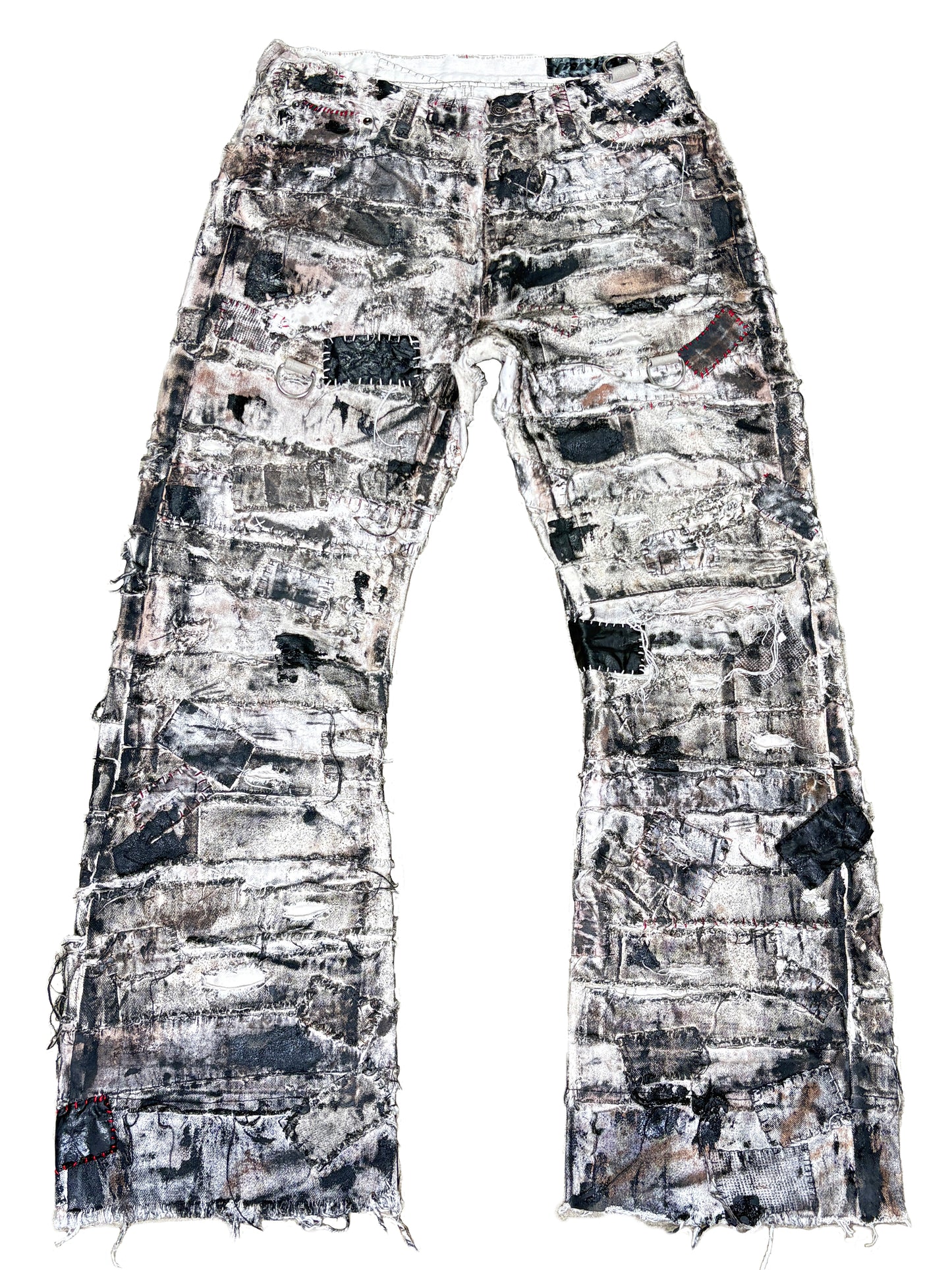 DESTRUCTION PATCHWORK DENIM-34