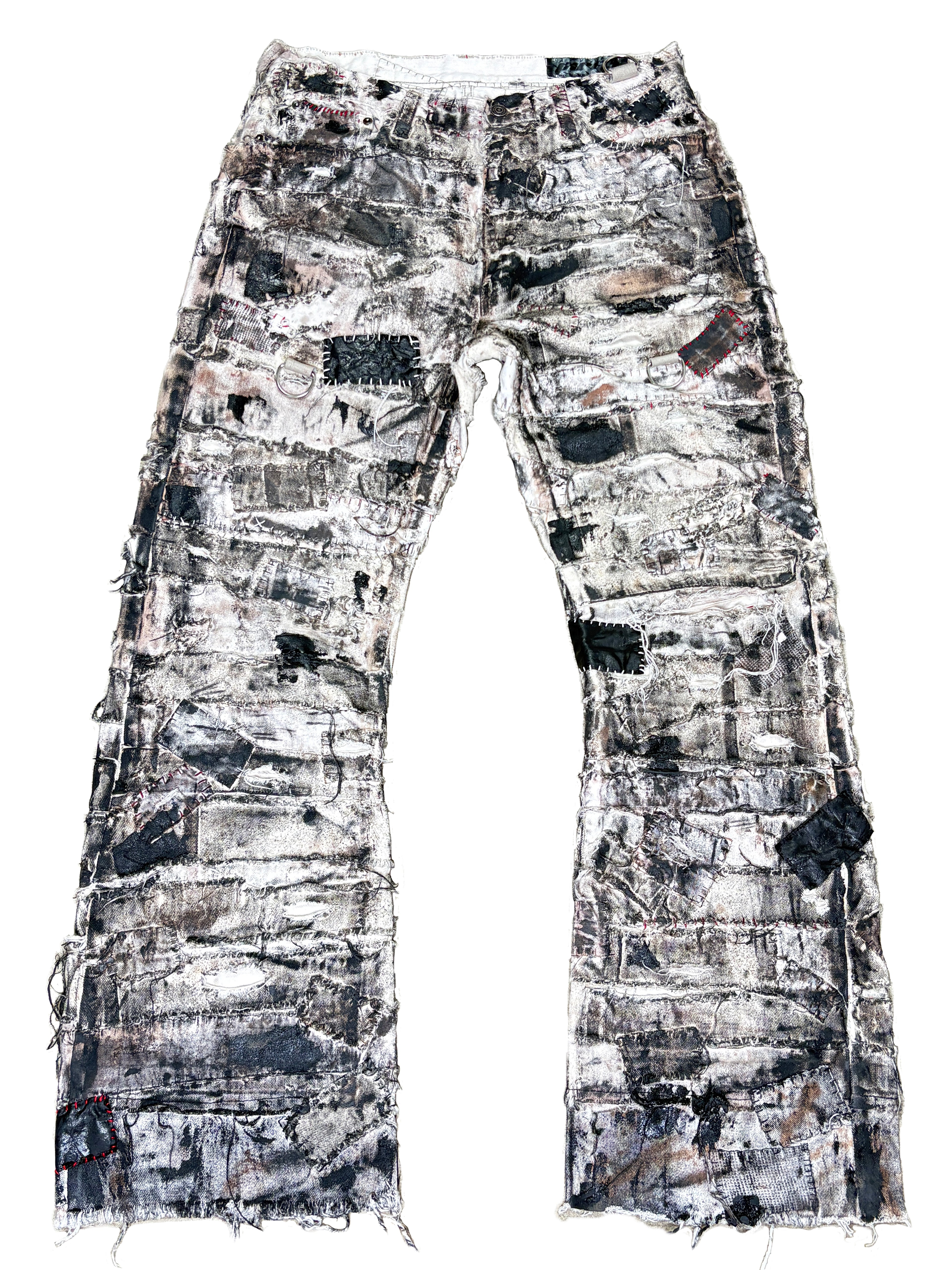 Molten Layered Wide Denim-34