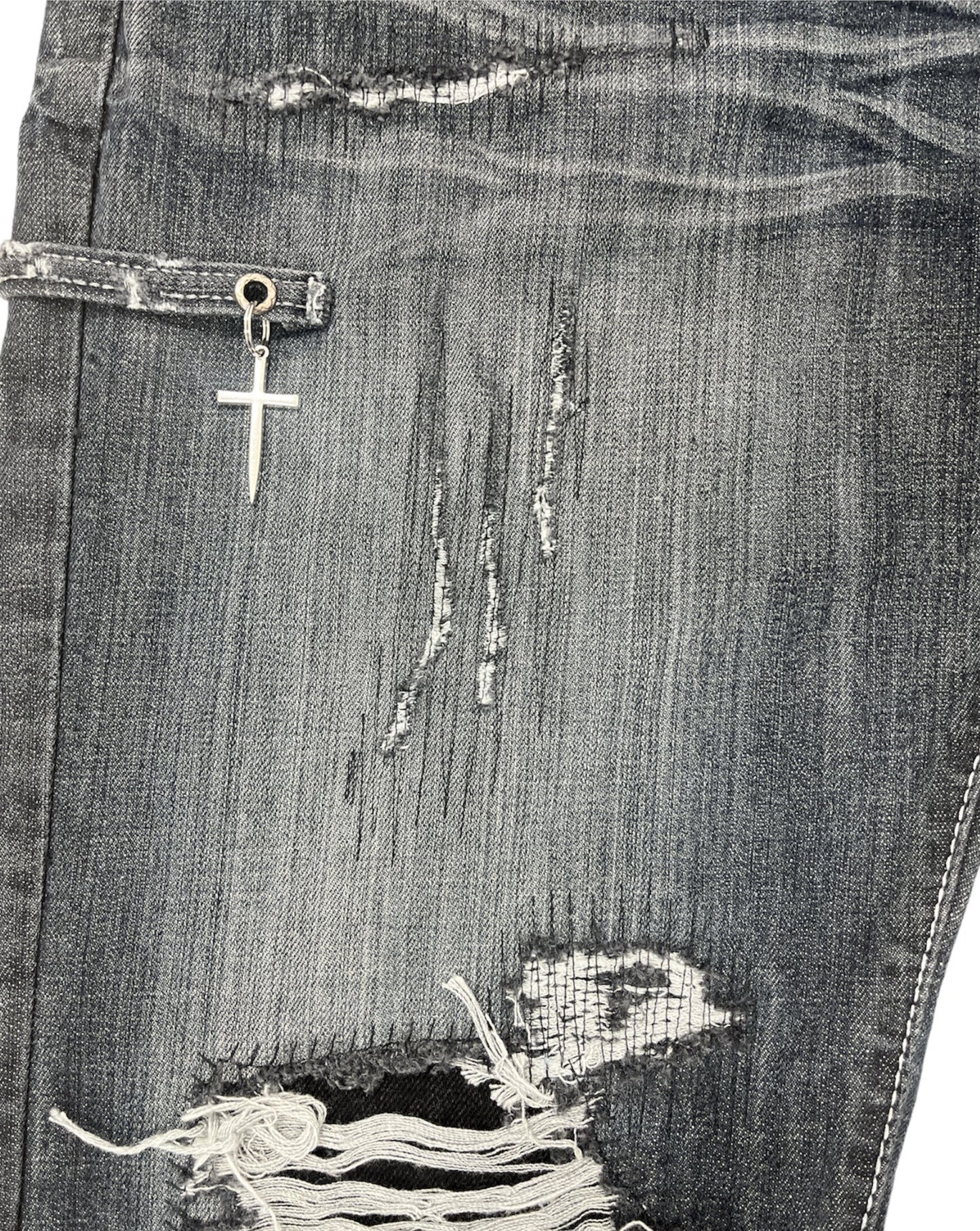 Thrashed Grunge Jeans- 40